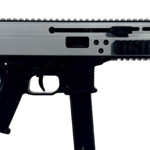 B&T Firearms BT36039SG APC Pro 9mm Luger 30+1 6.80" Black Barrel, Sniper Gray Anodized Receiver w/Picatinny Rail, Black Polymer Grip, Ambidextrous