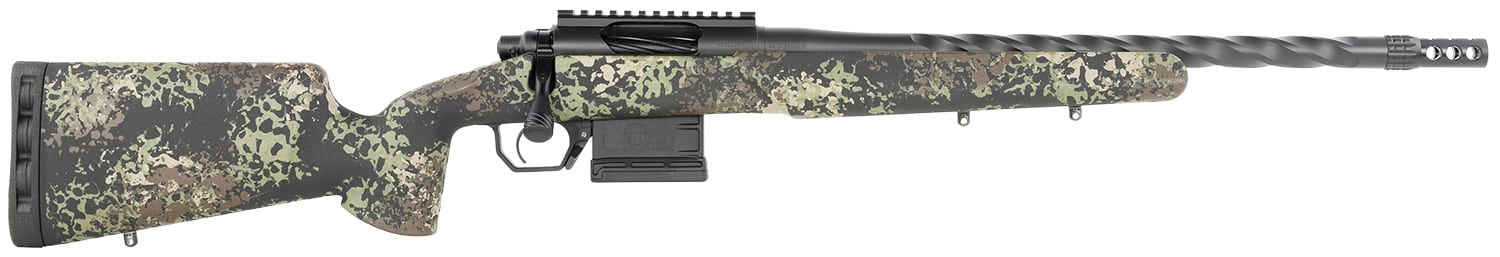 Horizon Firearms RF099L221814T24 Core Bandit Sports South Exclusive 22 Creedmoor 5+1 18" Fluted Threaded Barrel, Stainless Steel Receiver, Iota EKO Carbon Fiber Stock