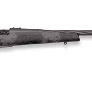 Weatherby  Mark V Live Wild 25 Creedmoor 4+1 22" Carbon Gray Cerakote Fluted Threaded Barrel, Carbon Gray Cerakote Drilled & Tapped Steel Receiver Fixed Black w/Gray Accents Polymer Stock, Right Hand