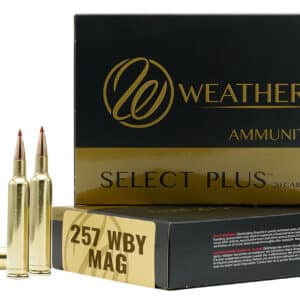 Weatherby M25792HCB Select Plus 257WthbyMag 92gr Hammer Custom 20 Per Box/10 Case