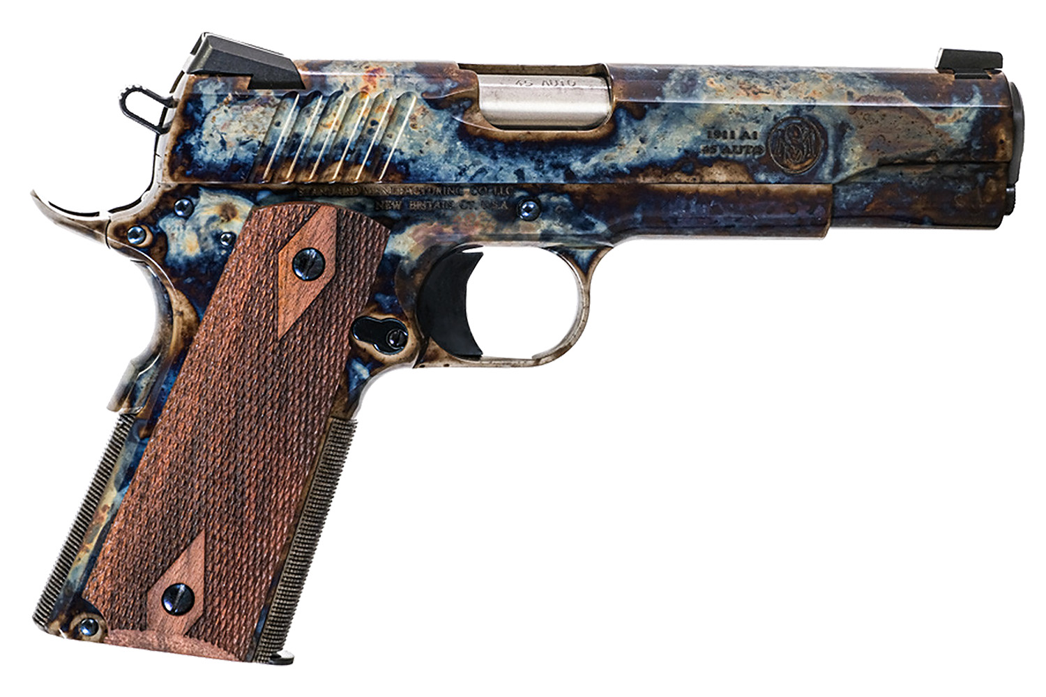 STD 1911CC 1911 45A 5" CASE COLORED