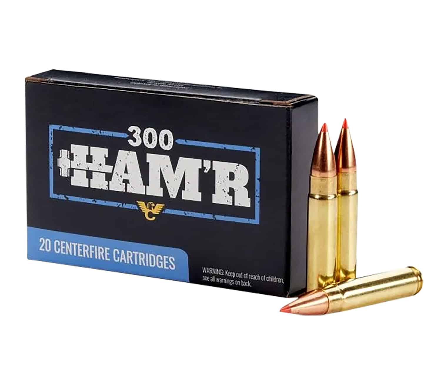 Wilson Combat A300HMR110VMAX 300HAM'R 110gr V-Max 20 Per Box/10 Case