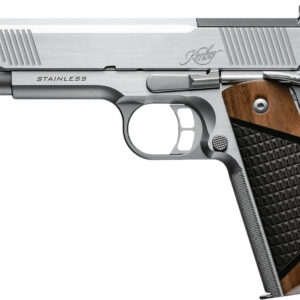 Kimber Mfg, Inc 3200402 Stainless II 45 ACP 7+1 5" Optic Ready/Serrated Slide