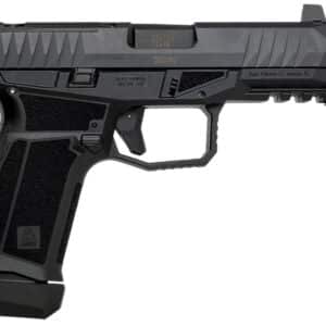 Global Ordnance LLC 815537024791 Delta M Gen2 9mm Luger 15+1 4" Black Threaded Barrel, Black Nitride Optic Cut/Serrated Slide, Black Frame, Ambidextrous