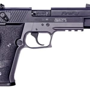 GSG GERG2213TFFSA FireFly 22 LR 13+1 4.90" Black Threaded Barrel, Aluminum Serrated Slide, Smoke Gray Aluminum Frame w/Picatinny Rail, Textured Grip