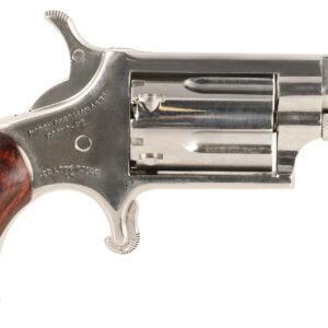 North American Arms LDLX LDLX 22 LR 5 Shot 1.13" Polished Stainless Steel, Rosewood Grip, Exposed Hammer