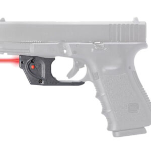 Viridian 9120092  E-Series Fits Glock 17/19/34/45/47 Red Laser Black Polymer Trigger Guard Mount