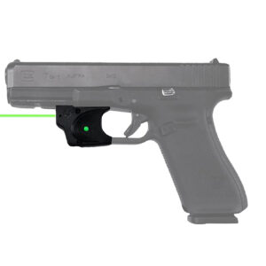 Viridian 9120091  E-Series Fits Glock 17/19/34/45/47 Green Laser Black Polymer Trigger Guard Mount