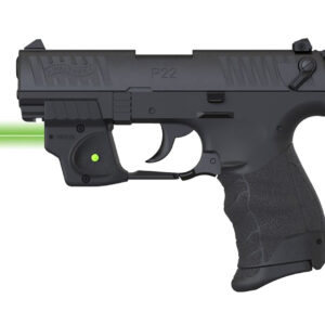 Viridian 9120097 E-Series Fits Walther P22 Green Laser Black Polymer Rail Mount Mount