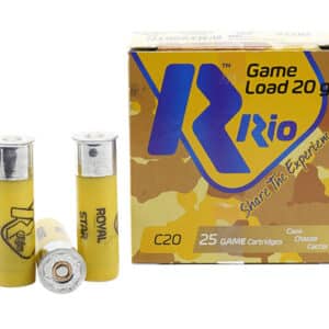 Rio Ammunition RSL20 Royal Star  20Gauge 3.875" 25 Per Box/10 Case
