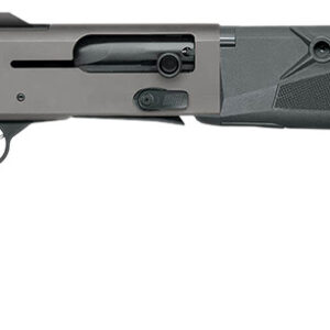 Mossberg 85170 940 Pro 12 Gauge 7+1 18.50" Tungsten Gray Cerakote Barrel, Tungsten Gray Cerakote Aluminum Drilled & Tapped Receiver, Black Fixed Synthetic Stock