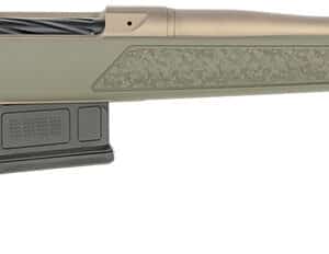 Christensen Arms 8011504800 Evoke Hunter 450 Bushmaster 4+1 22" Smoked Bronze Cerakote Threaded Barrel, Smoked Bronze Cerakote Drilled & Tapped Receiver, OD Green Fixed Synthetic Stock