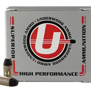 Underwood Ammo 730 380ACP 100gr Hard Cast Flat Nose 20 Per Box/10 Case