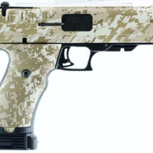 Hi-Point 34010DD JCP 40 S&W 10+1, 4.50" Black Steel Barrel, Hydro-Dipped Digital Desert Camo Serrated Steel Slide, Hydro-Dipped Digital Desert Camo Polymer Frame w/Picatinny Rail & Grip