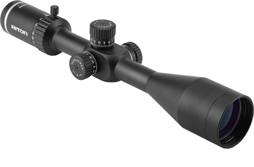 RITON 1 CONQUER SCOPE 6-24X50 - SF R3 RETICLE BLACK
