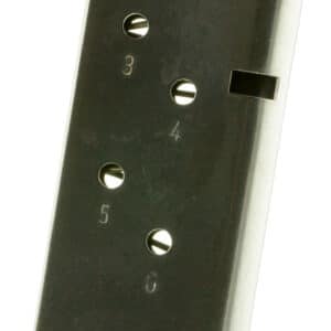 Magnum Research MAG1911456 1911 Black Detachable 6rd 45 ACP