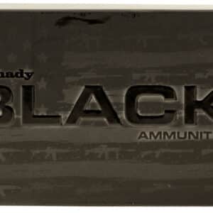 Hornady 81263 Black 5.56x45mmNATO 62gr Full Metal Jacket 20 Per Box/10 Case