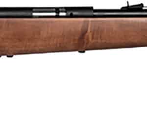 Savage Arms 60702 Mark I G Youth 22 Long/22 Short/22 LR 1rd 19" Black Satin Button Rifled Barrel, Satin Black Drilled & Tapped Carbon Steel Receiver, Satin Brown Fixed Wood Stock, Right Hand