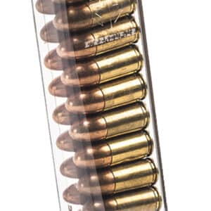 ETS Group GLK9170 Pistol Mags Competition Legal 27rd Extended 9mm Luger Compatible w/Glock 17/18/19/19X/26/34/45 Gen1-5 Clear Polymer