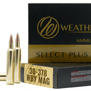Weatherby B303180TTSX Select Plus 30-378WthbyMag 180gr Barnes Tipped TSX Lead Free 20 Per Box/10 Case