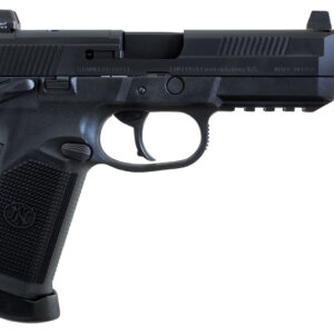 FN 66981 FNX Tactical 45 ACP 5.30" Threaded Barrel 10+1 , Matte Black , Manual Safety , Night Sights , Optics Ready