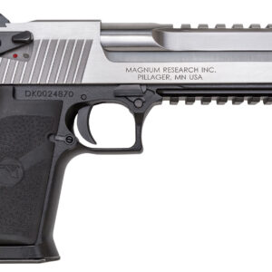 Magnum Research DE357ASIMB Desert Eagle Mark XIX L6 357 Mag 6" 9+1 Black Hardcoat Anodized Aluminum Frame Stainless Steel Slide Black Polymer Grip