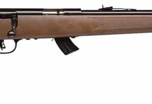 Savage Arms 20700 Mark II G Full Size 22 LR 10+1 21" Matte Black Sporter Barrel, Matte Black Drilled & Tapped Carbon Steel Receiver, Satin Brown Fixed Wood Stock, Right Hand