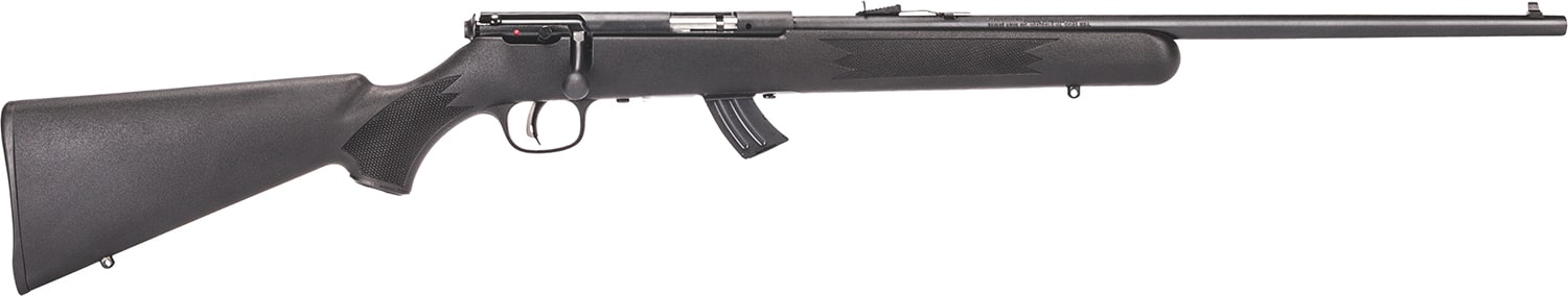 Savage Arms 26702 Mark II F Full Size 17 HM2 10+1 21" Matte Black Button Rifled Barrel, Matte Black Drilled & Tapped Carbon Steel Receiver, Matte Black Fixed Synthetic Stock, Right Hand