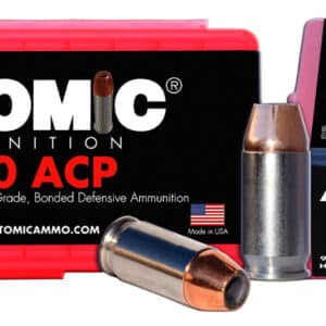 Atomic Ammunition 00414 Pistol Precision Craft 380ACP 90gr Hollow Point 50 Per Box/10 Case