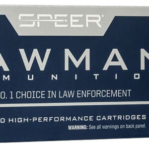 Speer 53885 Lawman Training Clean-Fire 45ACP 230gr Total Metal Jacket Round Nose 50 Per Box/20 Case