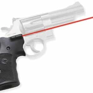 Crimson Trace 011070 Lasergrips  Fits S&W K/L & N Frames, Red Laser 633nM Wavelength 5mW Output, Black Polymer