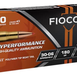Fiocchi 3006HSC Hyperformance  30-06Springfield 180gr Super Shock Tip 20 Per Box/10 Case