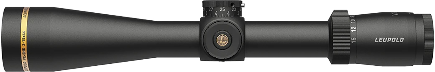 Leupold 172368 VX-5HD Matte Black 3-15x44mm CDS-ZL2 30mm Tube Illuminated FireDot Duplex Reticle