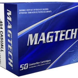 Magtech 454B Range/Training 454Casull 260gr Full Metal Jacket Flat Nose 20 Per Box/50 Case