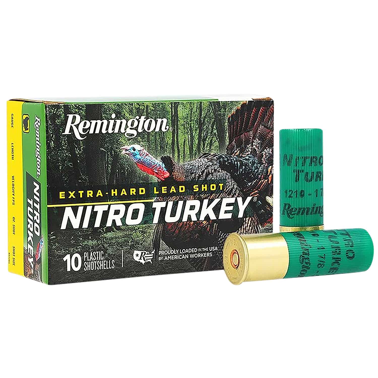 Remington Ammunition 26710 Nitro Turkey 12Gauge 3.50" 2oz 4Shot 10 Per Box/10 Case