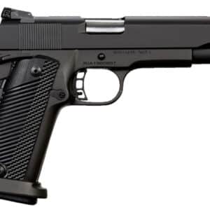 Rock Island 52009 Rock Ultra FSHC 10mm Auto Caliber with 5" Barrel, 16+1 Capacity, Overall Black Parkerized Finish Steel, Beavertail Frame, Serrated Slide & Black G10 Grip