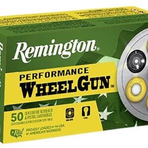 Remington Ammunition 22340 Performance WheelGun  45Colt 250gr Lead Round Nose 50 Per Box/10 Case