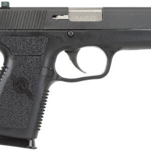 Kahr Arms KP9094N P *CA Compliant 9mm Luger Caliber with 3.60" Barrel, 7+1 Capacity, Black Finish Frame, Serrated Matte Black Stainless Steel Slide, Polymer Grip & TruGlo Night Sigts