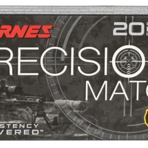 Barnes Bullets 30166 Precision Match 6.5Creedmoor 140gr Open Tip Match Boat Tail 20 Per Box/10 Case