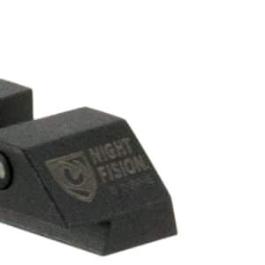 Night Fision GLK001007WGZ Tritium Night Sights For Glock Green Tritium White Outline Front Sight- Green Tritium Black Outline Rear Sight Glock 17/17L/19/22