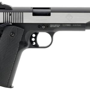 GSG GSG2210M1911S M1911 22 LR 5" 10+1 Black Hardcoat Anodized Stainless Steel Polished Slide Black Polymer Grip