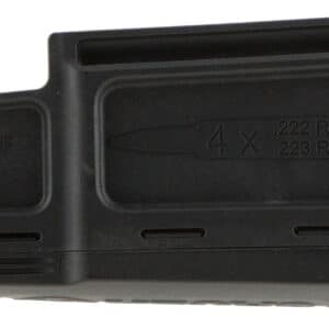 Sauer 80219809 M18 5rd 223 Rem/5.56x45mm NATO For Sauer 100/101/M18 Black Polymer