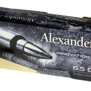 Alexander Arms AG129SSTBOX SST  6.5Grendel 129gr Hornady Super Shot Ballistic Tip 20 Per Box/10 Case