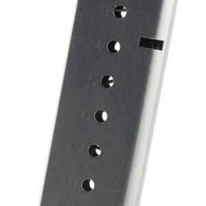 Mec-Gar MGCG4508SPF Standard  Stainless Detachable 8rd 45 ACP for 1911 Government