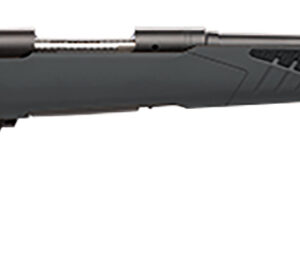 Savage Arms 57063 110 Hunter Full Size 243 Win 4+1 22" Matte Black Button-Rifled Barrel, Matte Black Drilled & Tapped Carbon Steel Receiver, Adj AccuStock Matte Gray Synthetic Stock, Right Hand