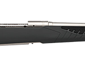 Savage Arms 57079 110 Storm Full Size 270 WSM 2+1 24" Matte Stainless Button-Rifled Barrel, Matte Drilled & Tapped Stainless Steel Receiver, AccuStock Matte Gray Synthetic Stock, Right Hand