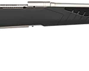 Savage Arms 57083 110 Storm Full Size 7mm-08 Rem 4+1 22" Matte Stainless Button-Rifled Barrel, Matte Drilled & Tapped Stainless Steel Receiver, AccuStock Matte Gray Synthetic Stock, Right Hand