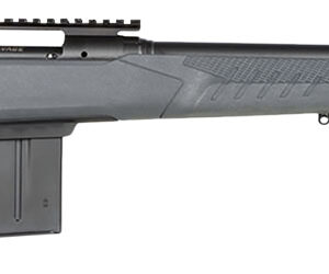 Savage Arms 57007 110 Tactical Full Size 308 Win 10+1 24" Matte Black Heavy Threaded Barrel, Matte Black Picatinny Rail Carbon Steel Receiver, Adj AccuStock Matte Gray Synthetic Stock, Right Hand