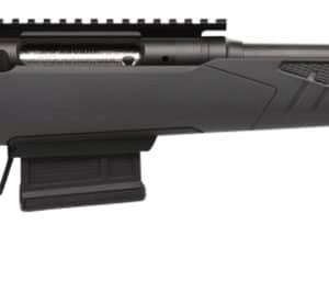 Savage Arms 57140 110 Haymaker 450 Bushmaster 4+1 18" Barrel, Matte Black Metal, Black Fixed AccuStock with AccuFit