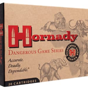 Hornady 8239 Dangerous Game  404Jeffery 400gr Dangerous Game Solid 20 Per Box/6 Case